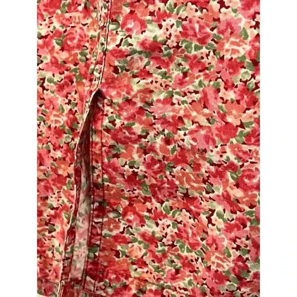 EDDIE BAUER FLORAL PENCIL SKIRT PLUS SIZE 18 - Picture 4 of 6